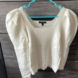 Cream Puff Shoulder Sweater
